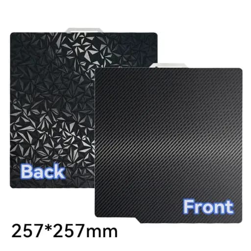 Double Sided Hotbed Sticker (peo+pet) 257*257mm