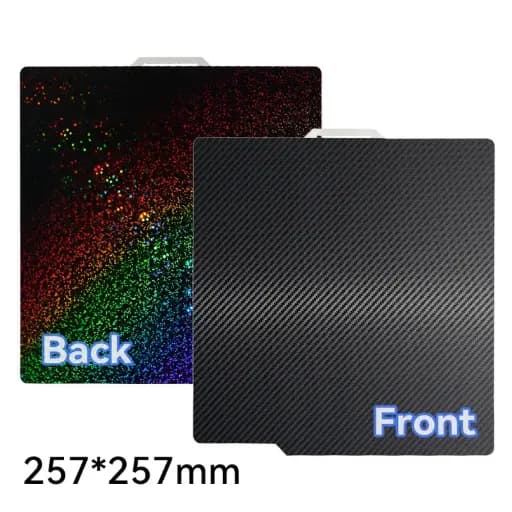 Double Sided Hotbed Sticker (PET+PEY) 257*257mm / ملصق سرير ساخن سرير ساخن ملصق