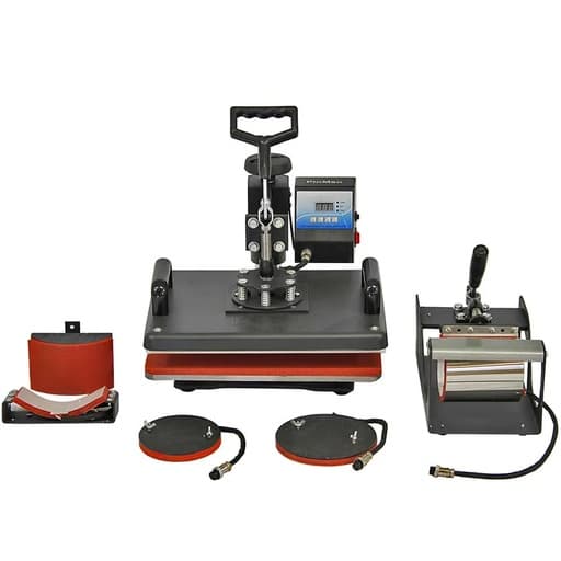 COMBO HEAT PRESS MACHINE