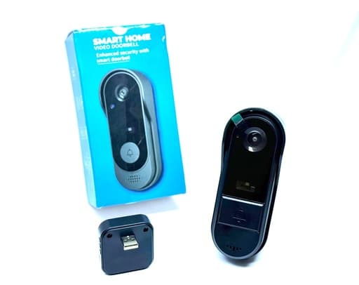 جرس الباب الذكي بالفيديو (Smart Home Video Doorbell) - أمان بيتك يبدأ من بابك! 👀🚪