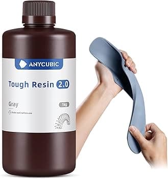 Anycubic Tough Resin 2.0 Gray color