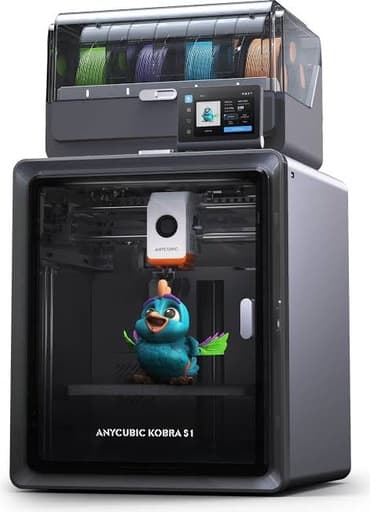 Anycubic Kobra S1 طابعه انيكيوبك s1 مع ACE 2 PRO