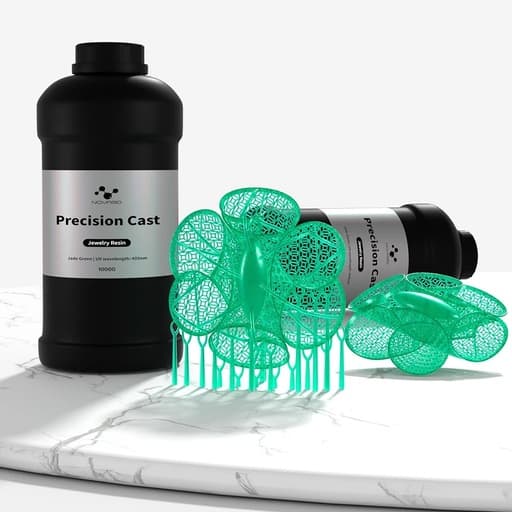 Nova 3d Precision cast resin 80% wax 500g  رزن خاص بالصب وزن نصف كيلو / راتنج نوفا 3دي للصب بدقة 80% شمع 500g