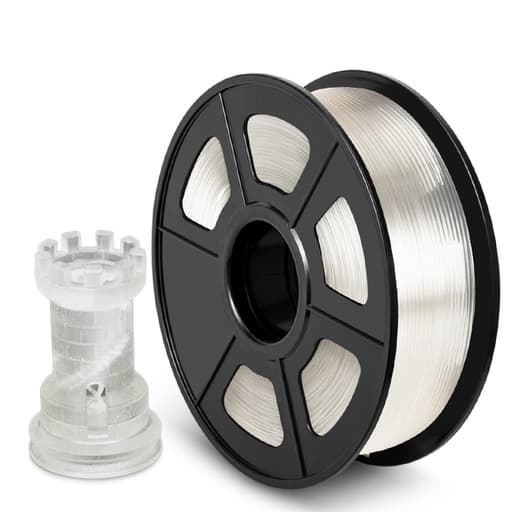 Dowell 3d pla transparent شفاف pla / فلمنت داويل 3D شفاف PLA