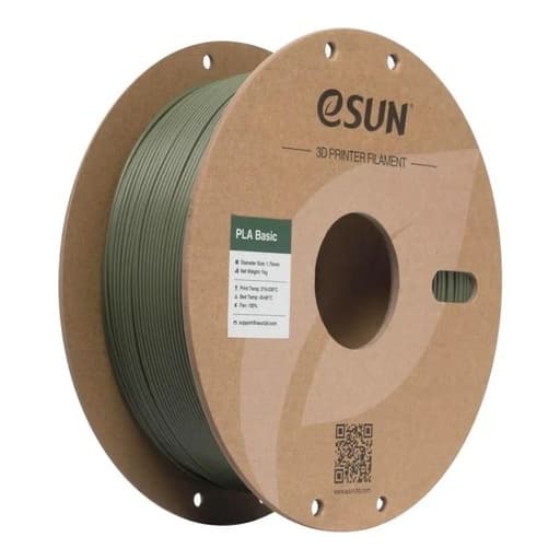 eSun pla basic olive green لون زيتوني / فلمنت eSun PLA Basic لون زيتوني