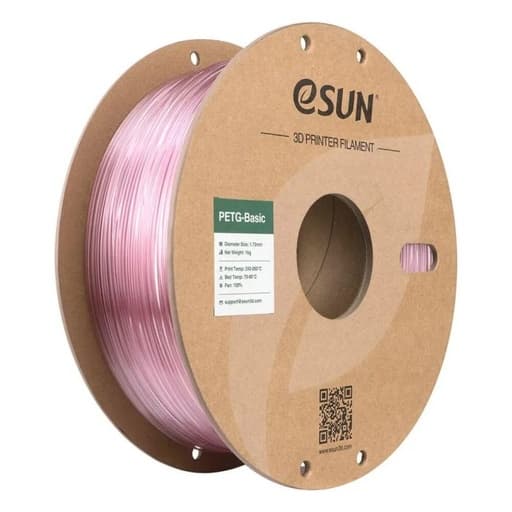 eSun petg basic transparent light pink / PETG أساسي شفاف وردي فاتح من إيسون