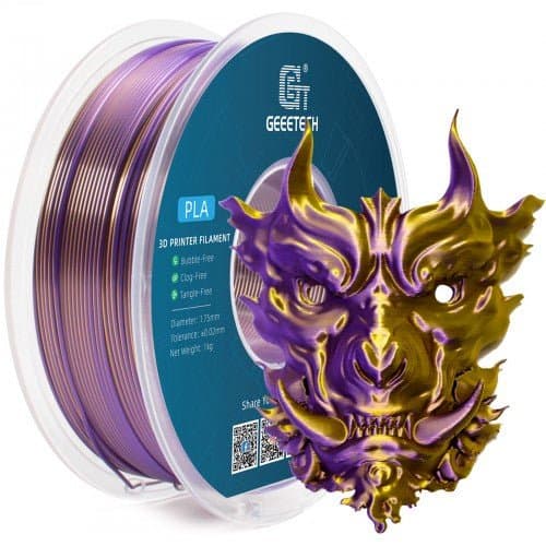 Geeetech Pla 2 color gold and purple