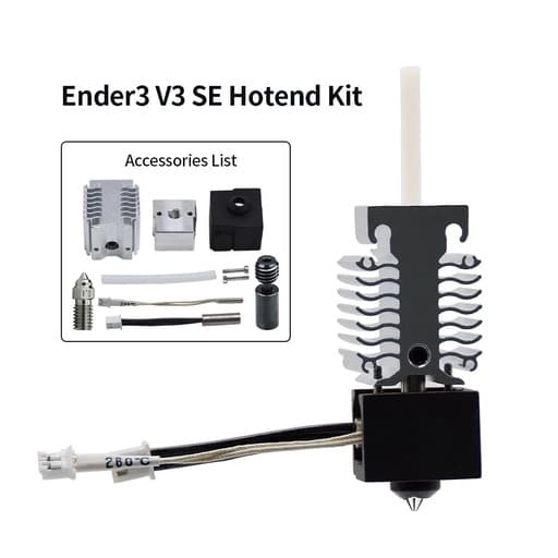 Crealty Ender 3 V3 Se hotend هوت ايند ايندر 3 اس ي / هوت إند طابعة إيندر 3 V3 Se