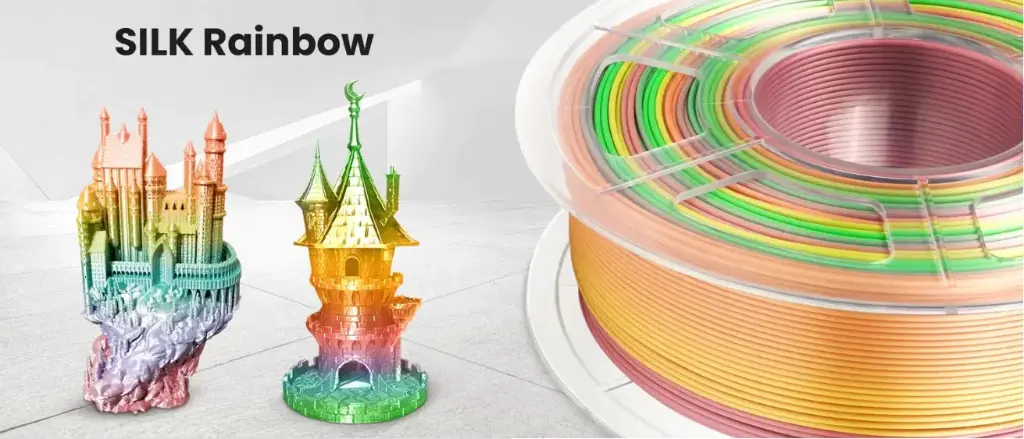 Silk Pla Rainbow