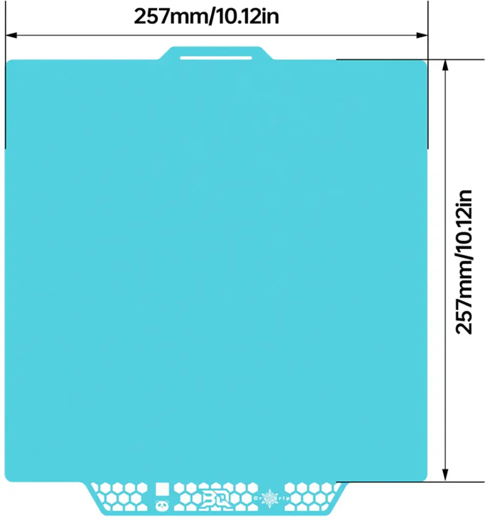 BIGTREETECH Spring Steel Plate Platform Low Temperature