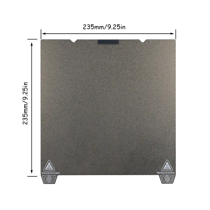 Double sided pei sticker For CREALITY K1/K1Cwith silicone brush 235*235mm