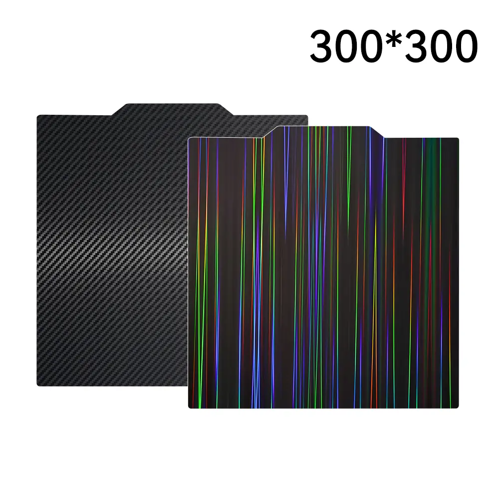 PEY + PET Double-sided Hotbed Sticer (300*300mm）without Magnetic Base