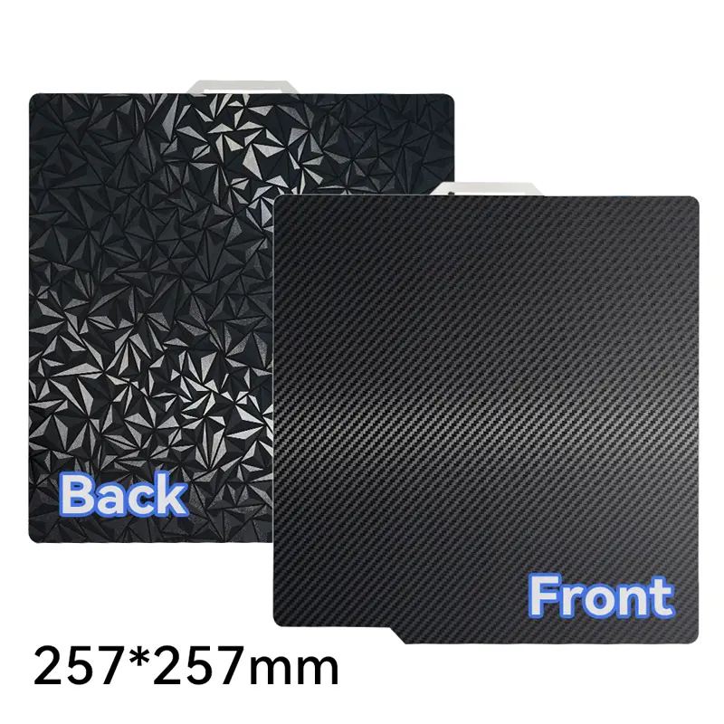 Double Sided Hotbed Sticker (peo+pet) 257*257mm