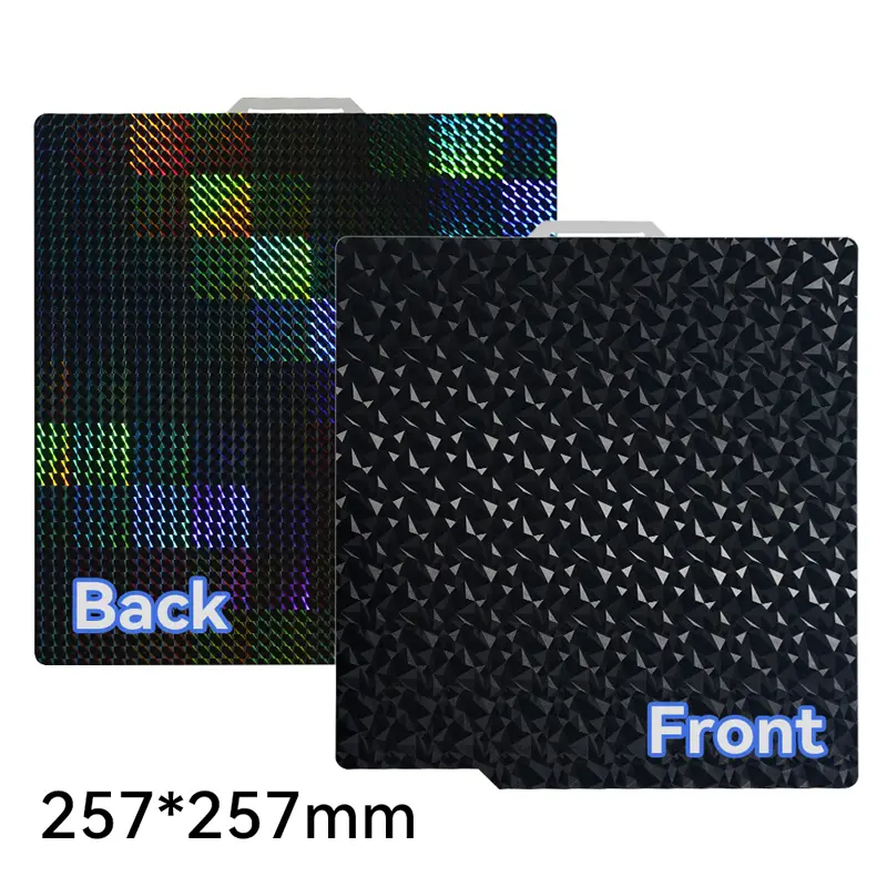 Double Sided Hotbed Sticker (peO+H1H) 257*257mm