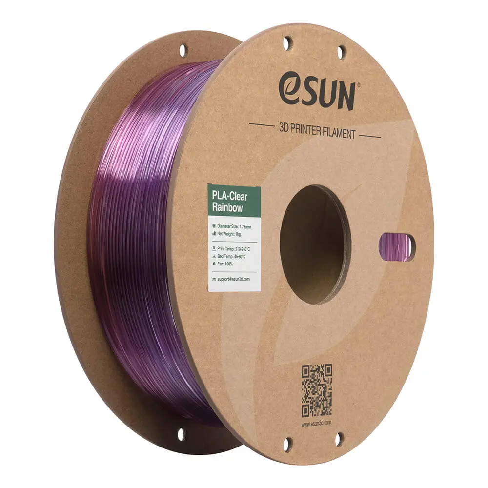  Esun PLA-Clear Rainbow