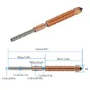 Integrated detachable nozzle For Creality K2/Hi