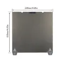 Double sided pei sticker For CREALITY K1/K1Cwith silicone brush 235*235mm