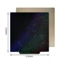 Double Sided Hotbed sticker (pei +Shining Star) without magnetic base  310*310mm